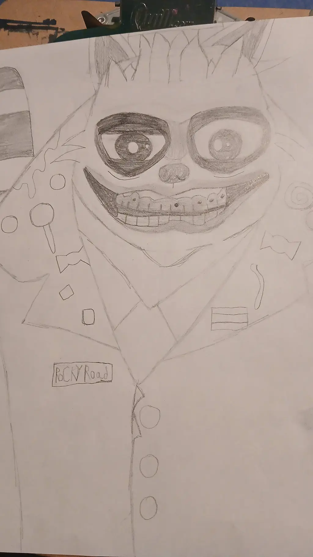 ai character: Rocky Road  background