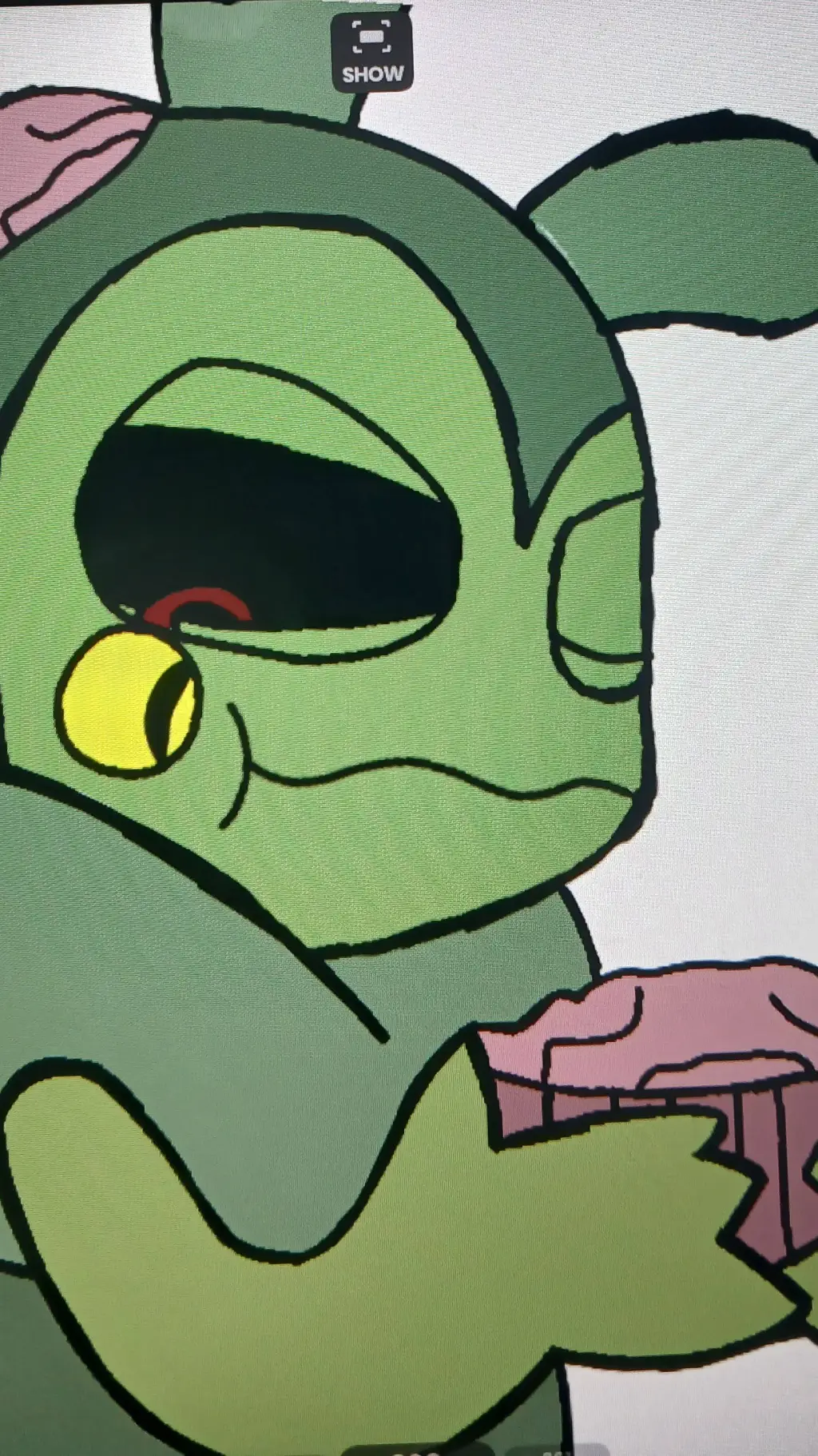 ai character: Zack  background