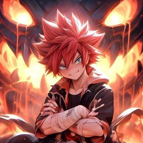 chat with ai character: flamey