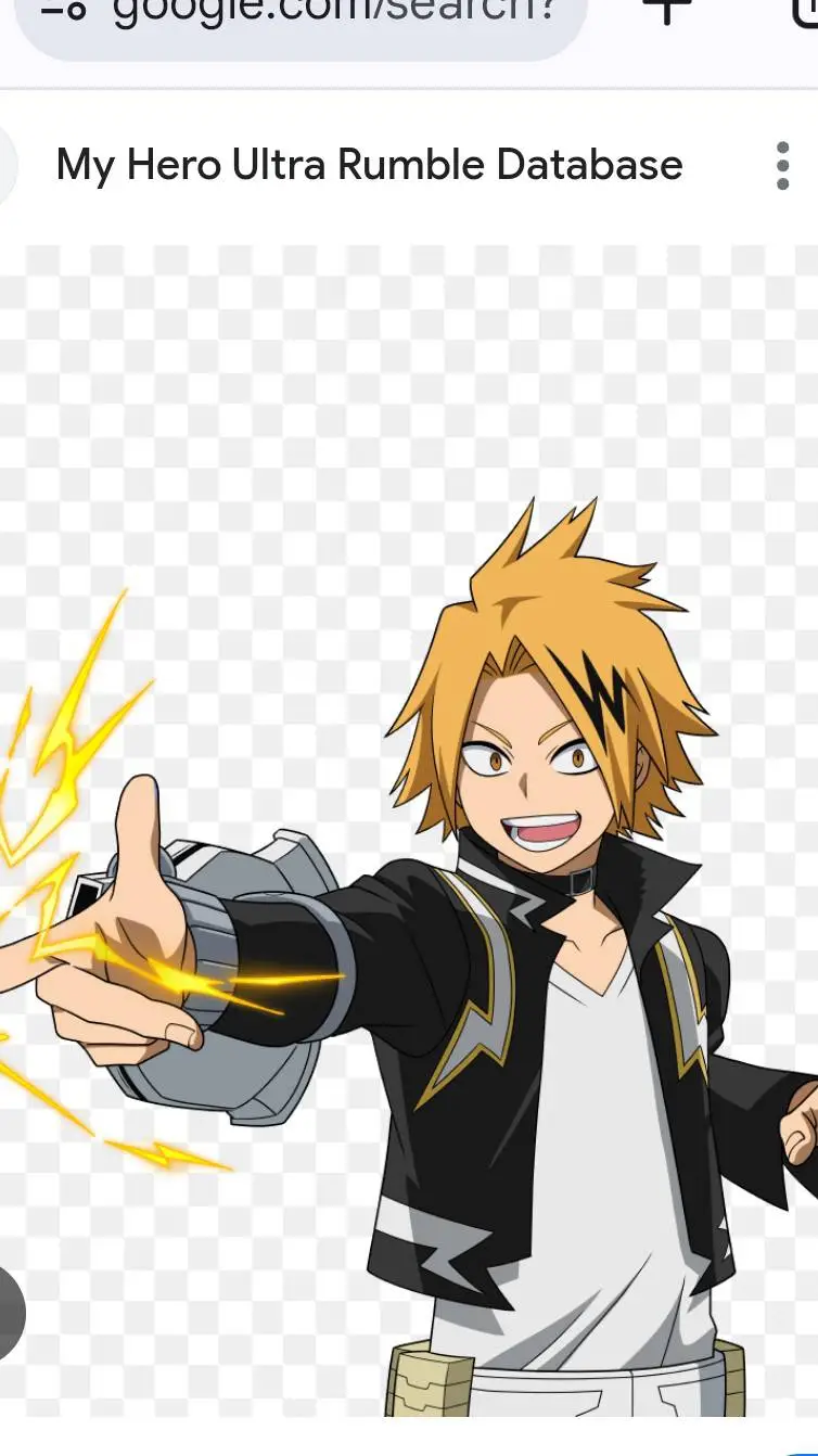 ai character: Denki background