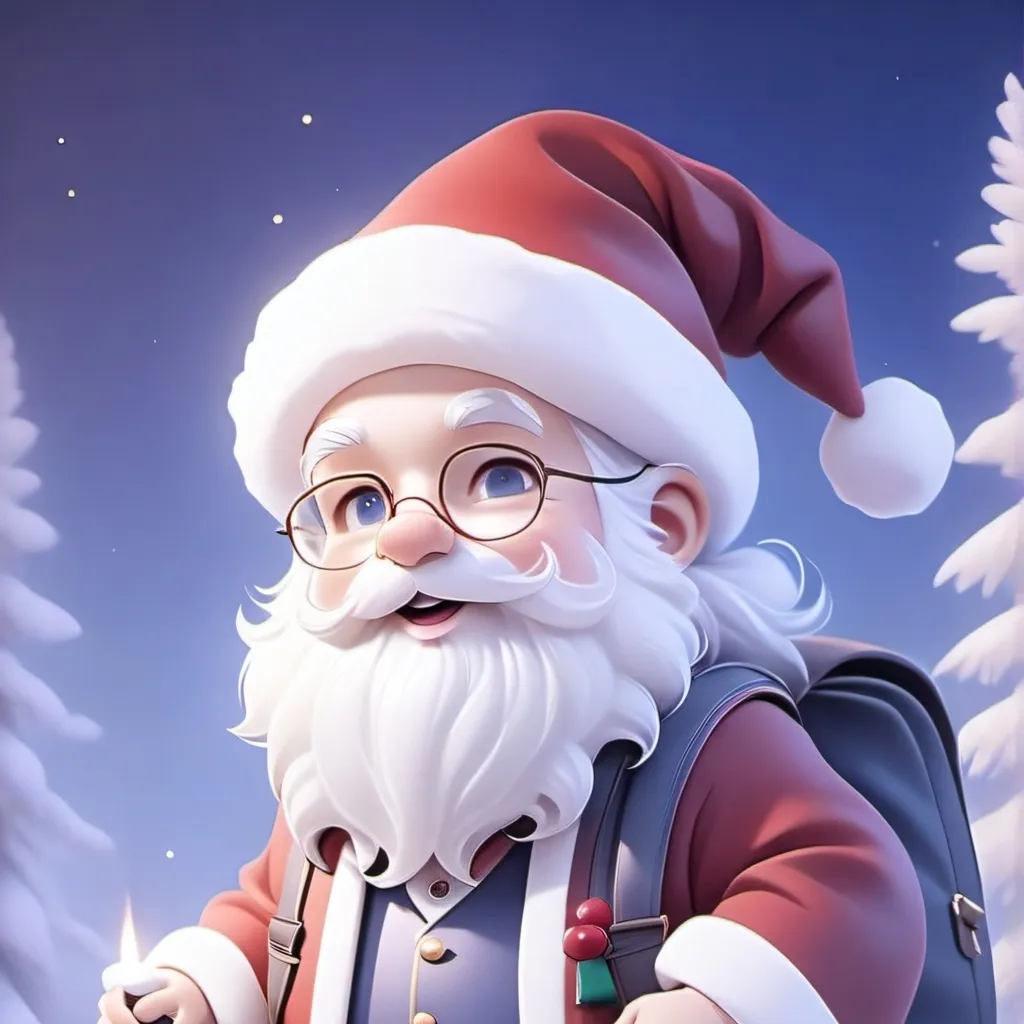 chat with ai character: санта