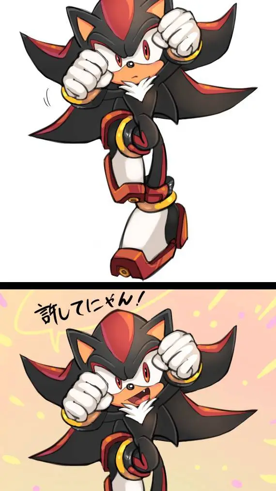 ai character: Anime Shadow background