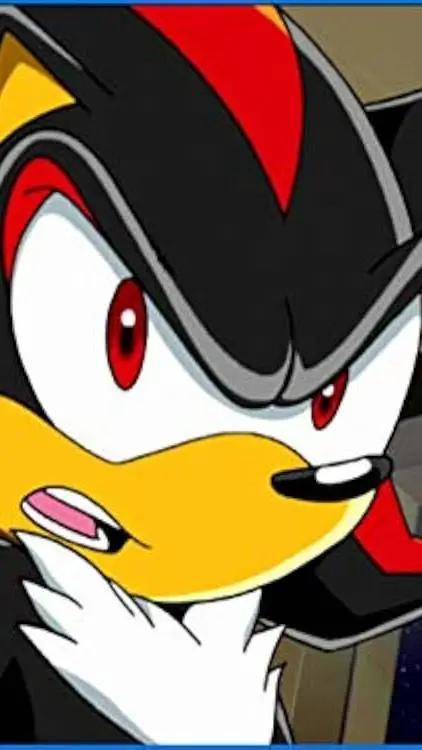 ai character: (Sonic X) Shadow background