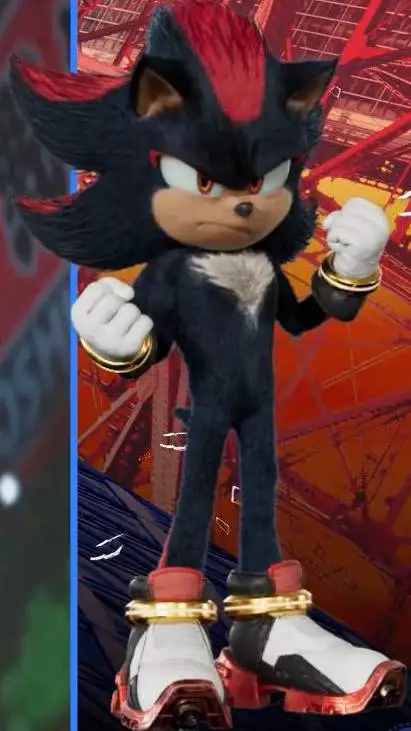 ai character: Movie Shadow background