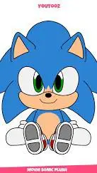 ai character: Chibi Movie Sonic background
