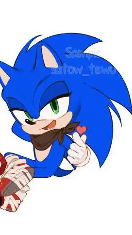 ai character: Chibi Boom Sonic background
