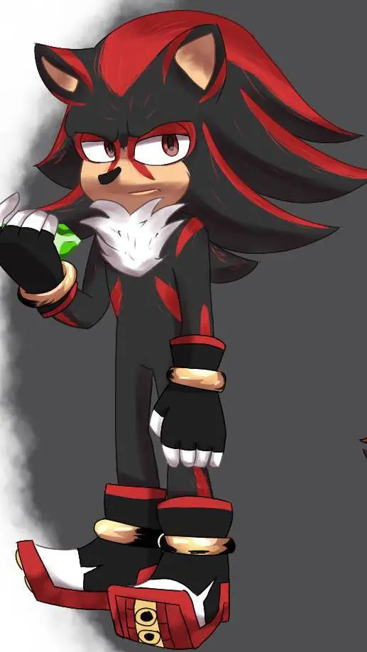 ai character: Wolf Movie Shadow background