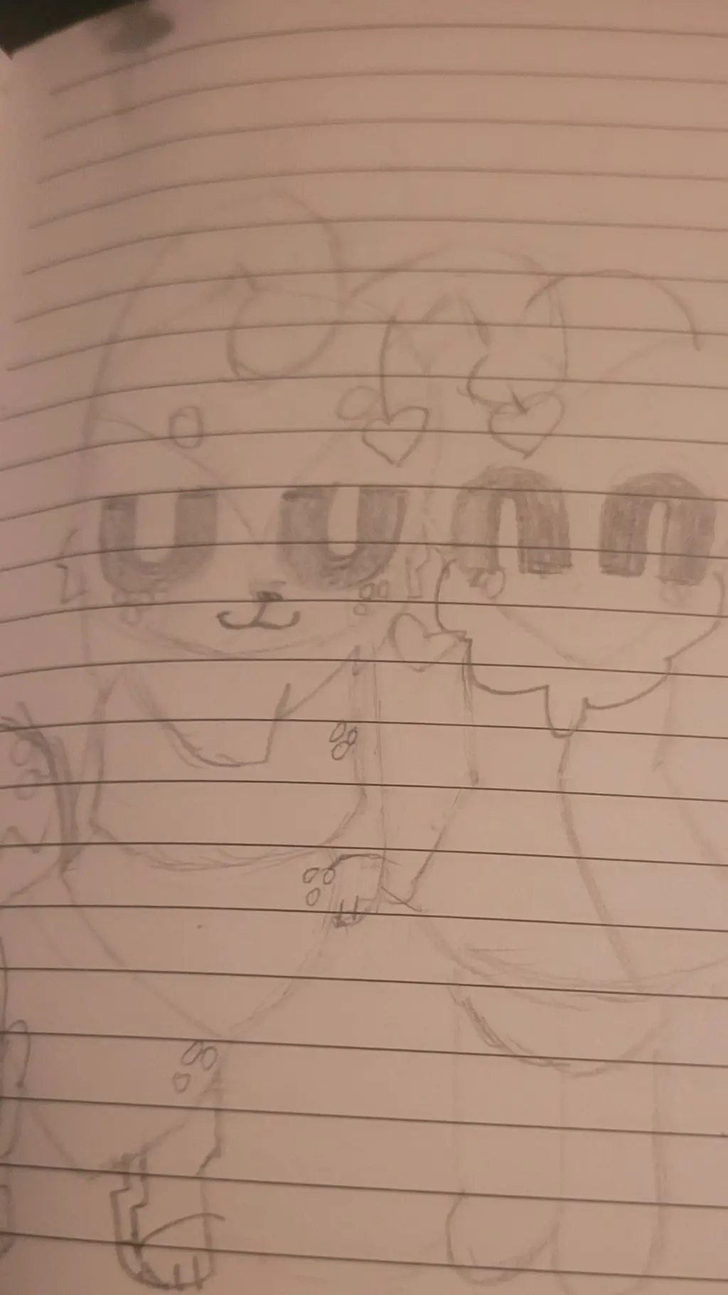 ai character: squirm x flutter background