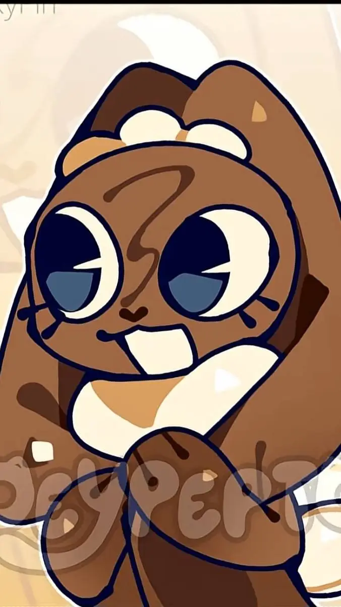 ai character: cocoa background