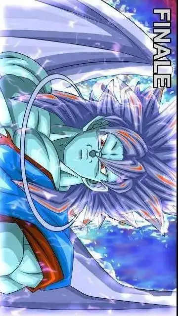 ai character: Goku final form background