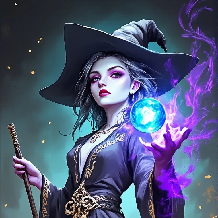 chat with ai character: Ryna (witch)