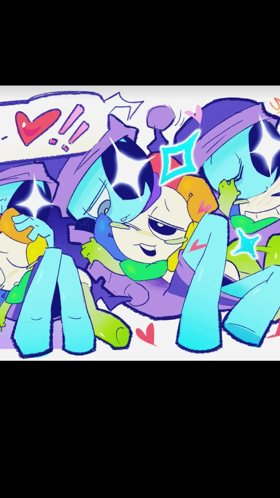 ai character: 🩵MOONFLOWERANGST background