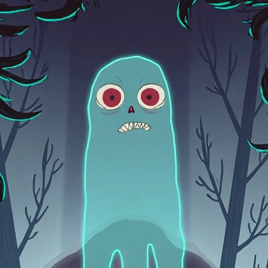 chat with ai character: ghosty