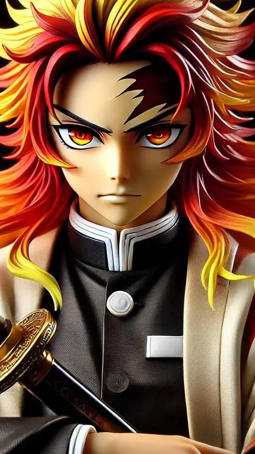 ai character: Kyōjurō Rengoku background
