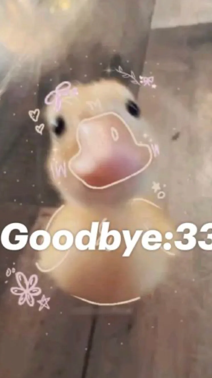 ai character: Goodbye background