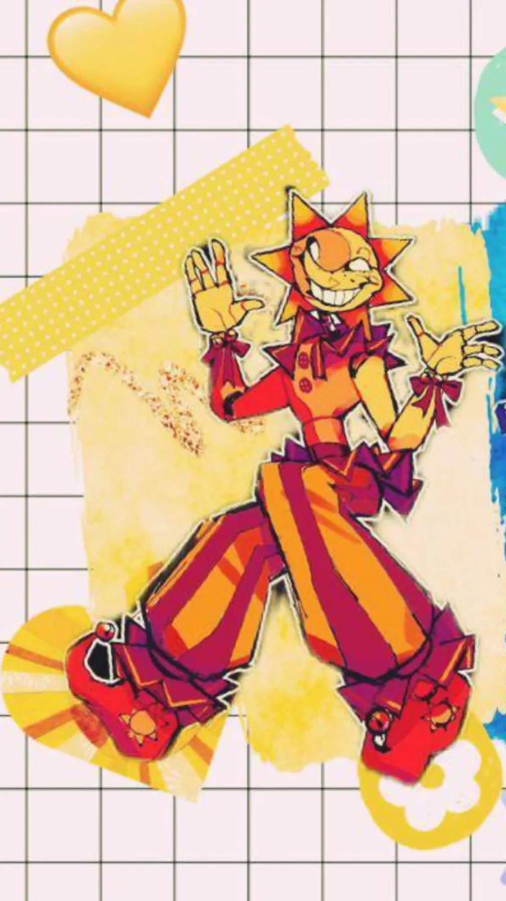 ai character: Sundrop! background