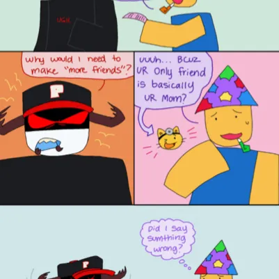 chat with ai character: Poob and pest!