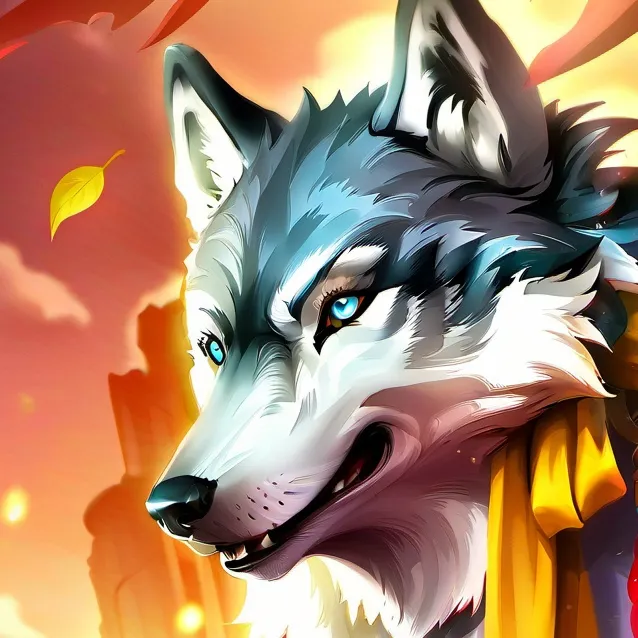 chat with ai character: wolfy