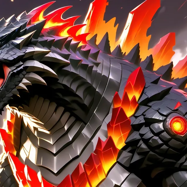 chat with ai character: fire godzilla 