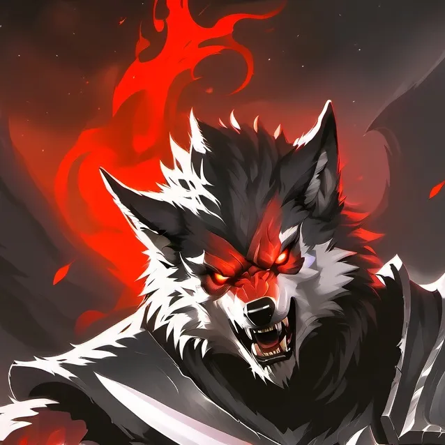 chat with ai character: blood wolf 