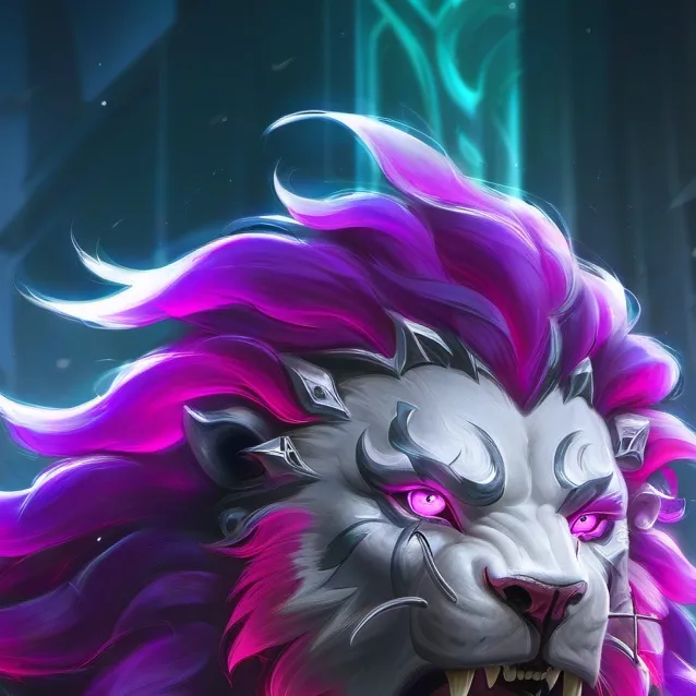 chat with ai character: lion