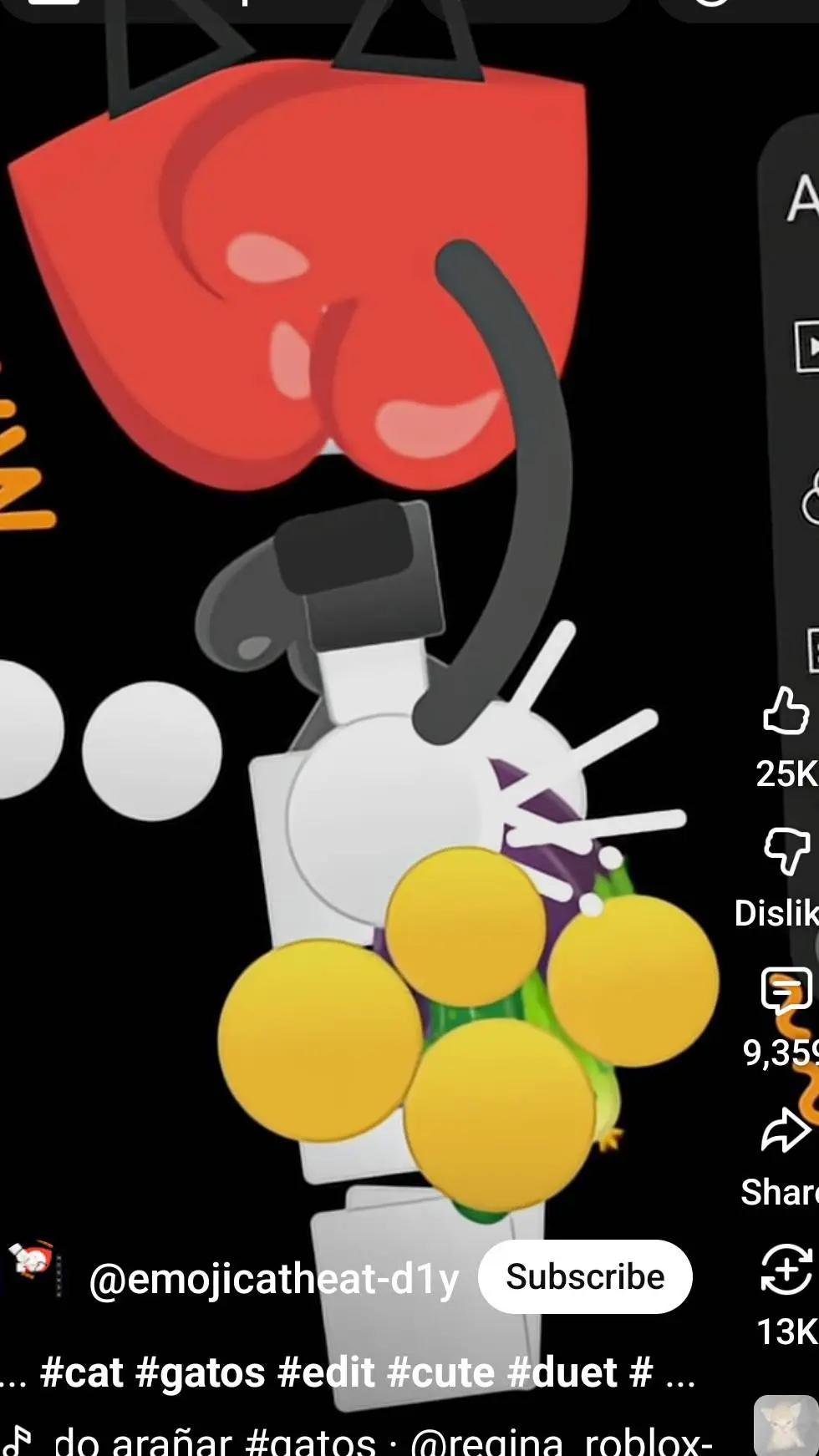 ai character: heat background