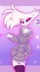ai character: Angel Dust background