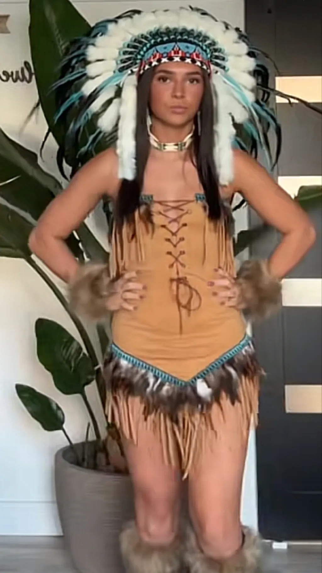 ai character: Native American background