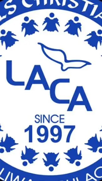 ai character: LACA😇! background