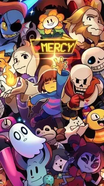 ai character: UNDERTALE 2  background