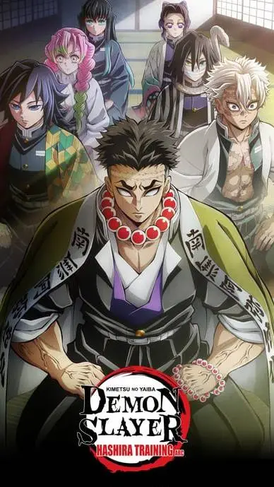 ai character: kny hashira background