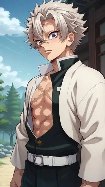 ai character: Sanemi Shinazugawa background