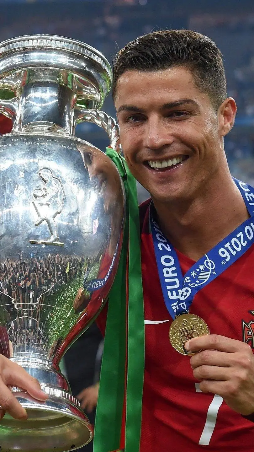 ai character: Cr7 (goat) background