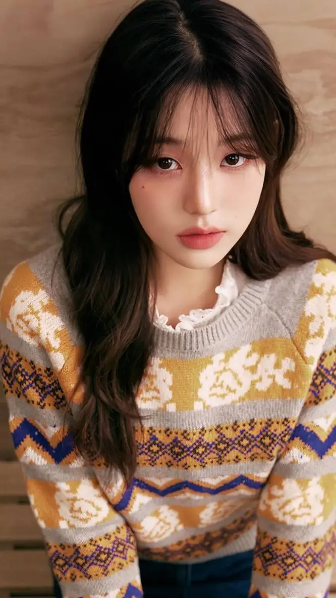 ai character: Wonyoung background