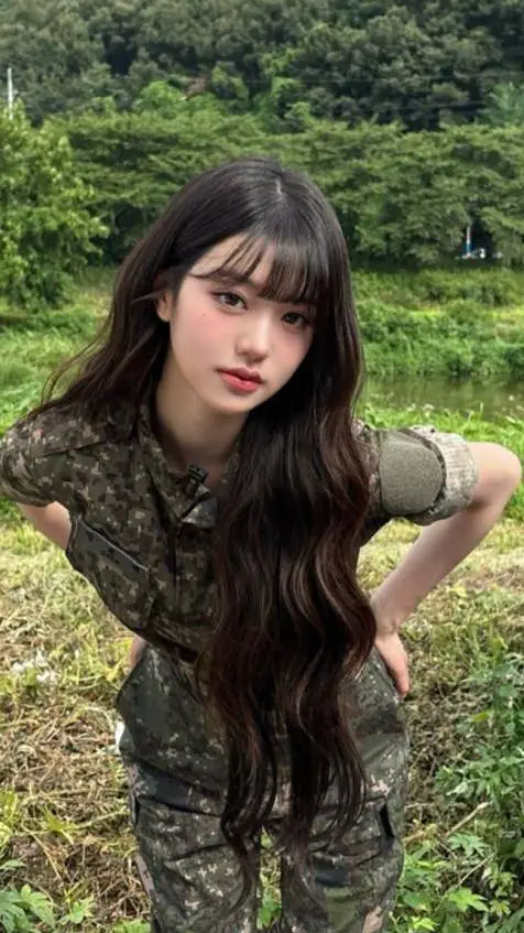 ai character: Wonyoung  background