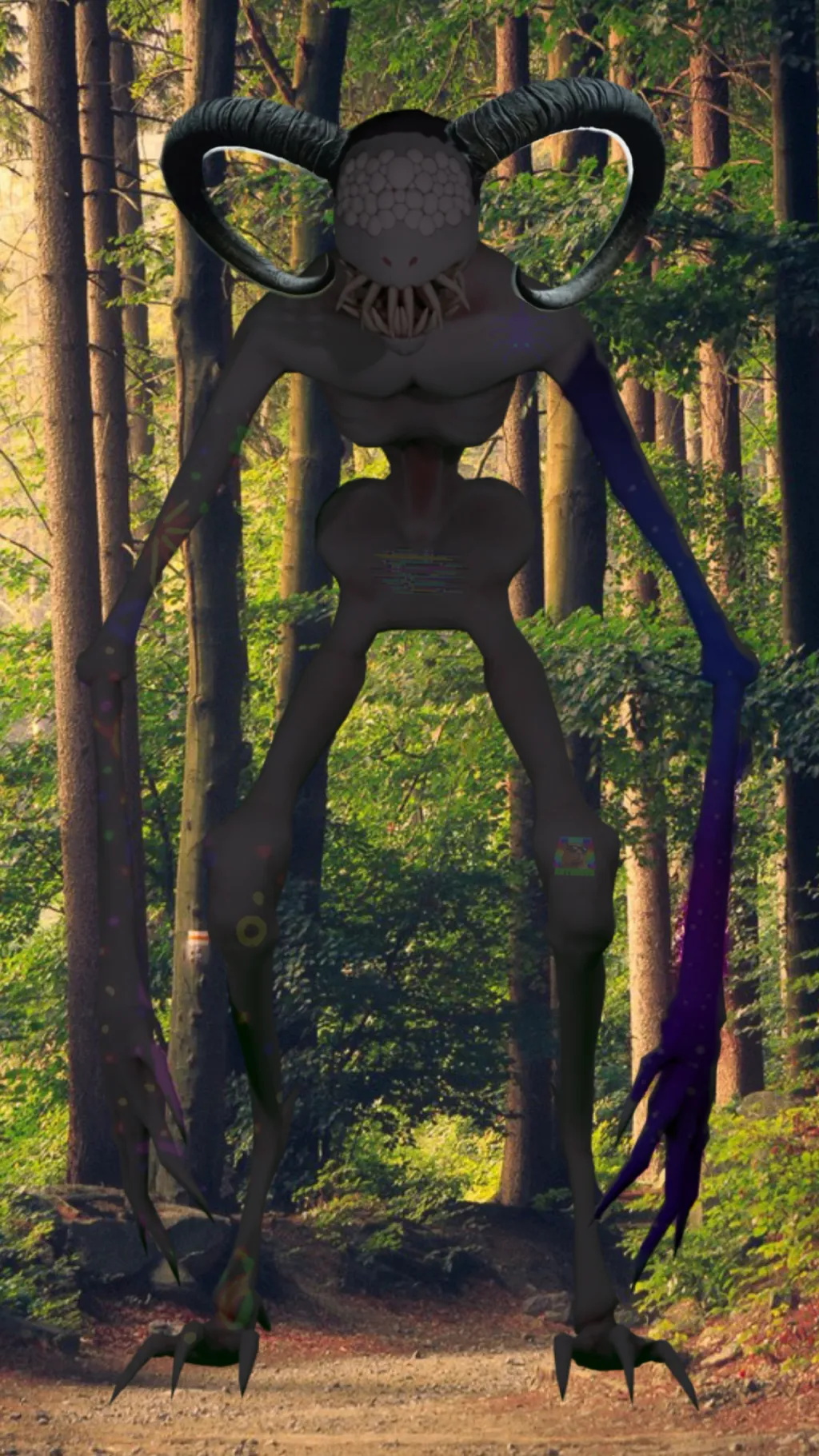 ai character: Roman.EXE background