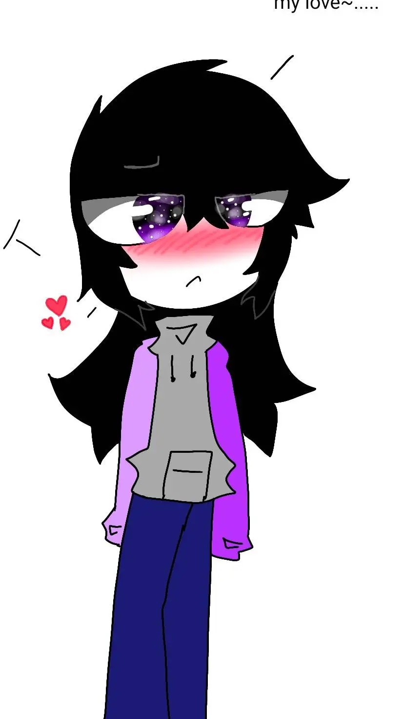 ai character: Raven~♡ background