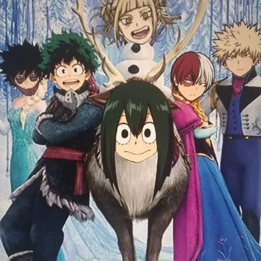 chat with ai character: Mha x Frozen