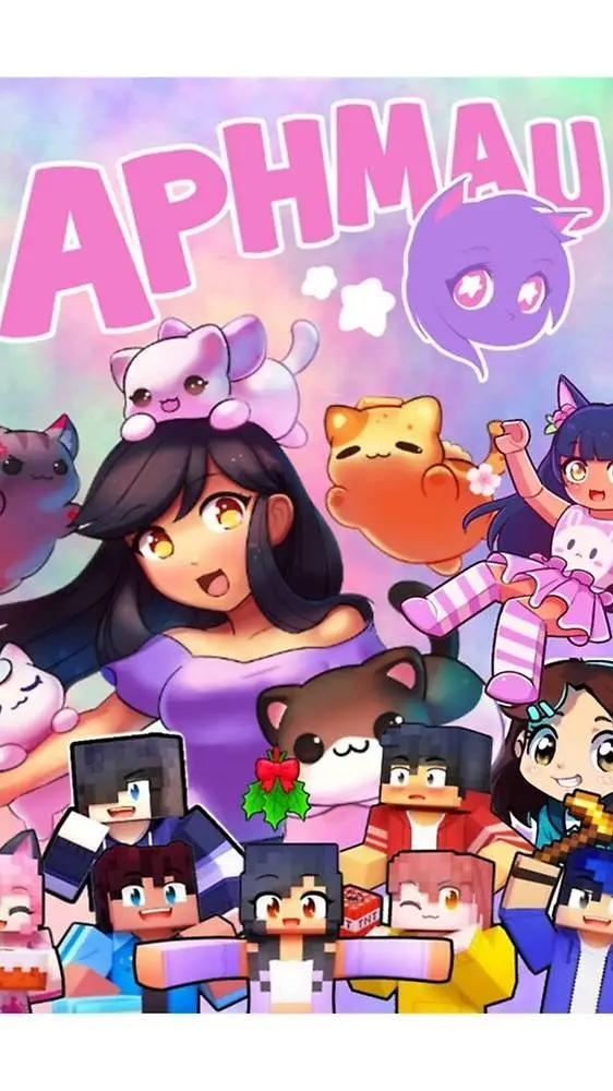 ai character: MHA x Aphmau SMP background