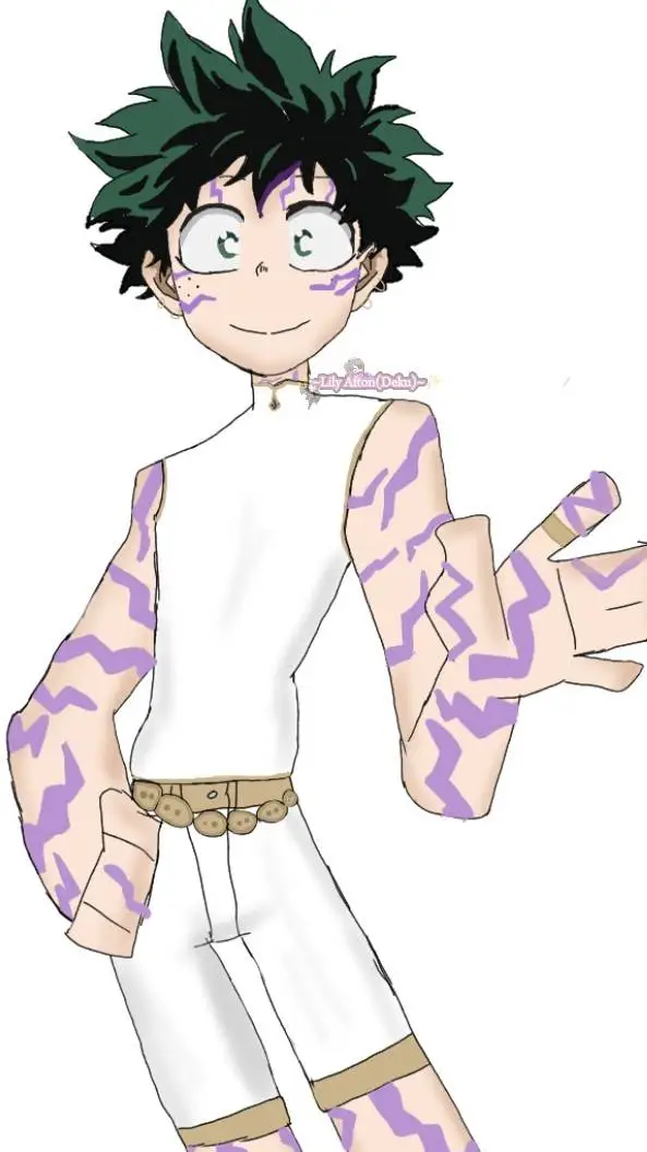 ai character: MHA x KPDH background