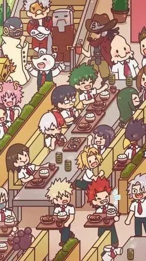 ai character: ~1A Lunch~ background