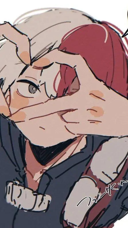 ai character: ~Shoto Todoroki~ background