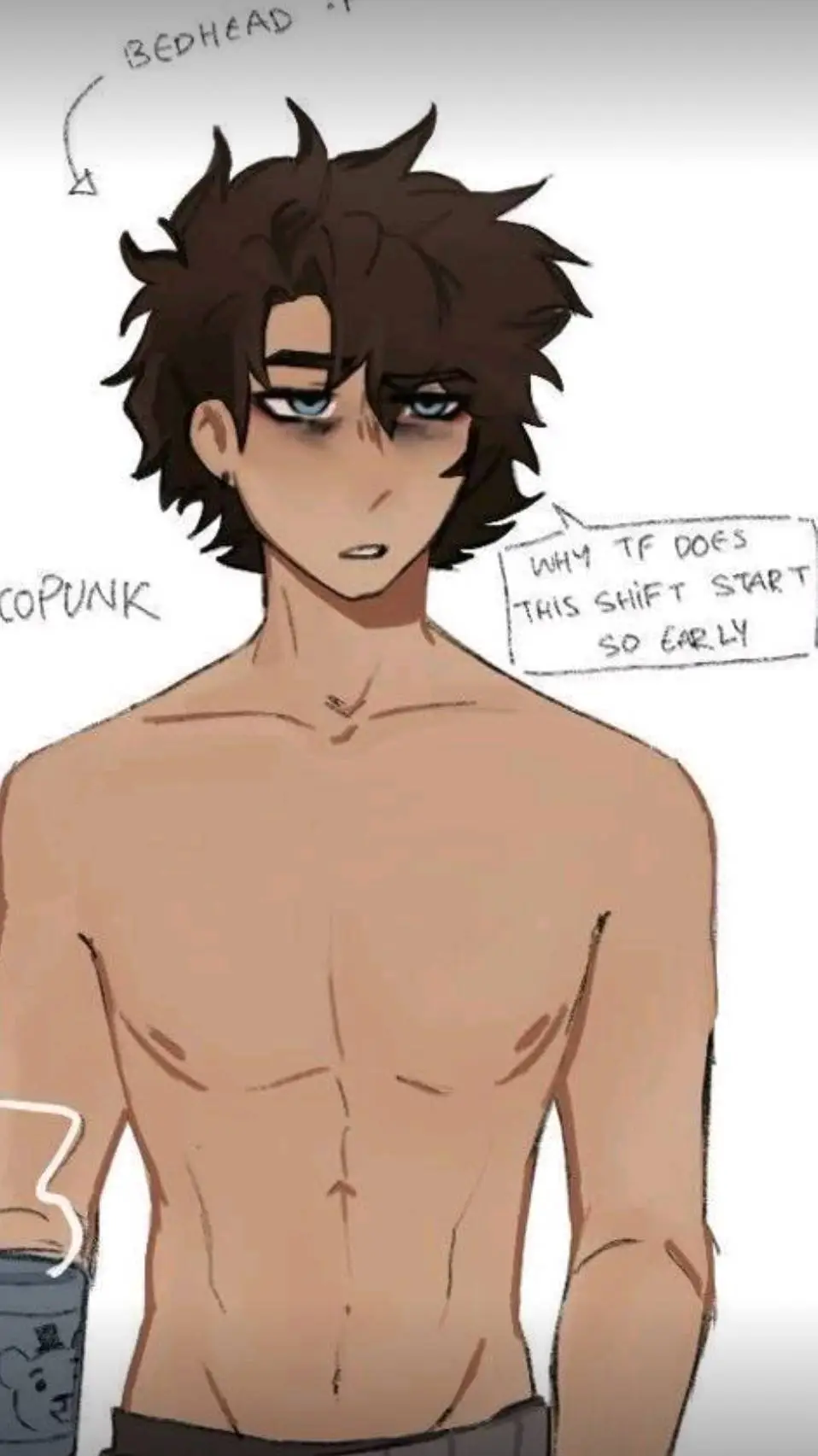 ai character: •♡Micheal Afton♡• background