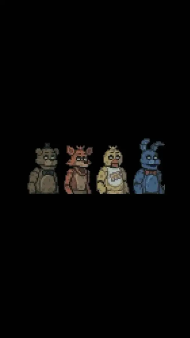 ai character: MHA X FNAF background