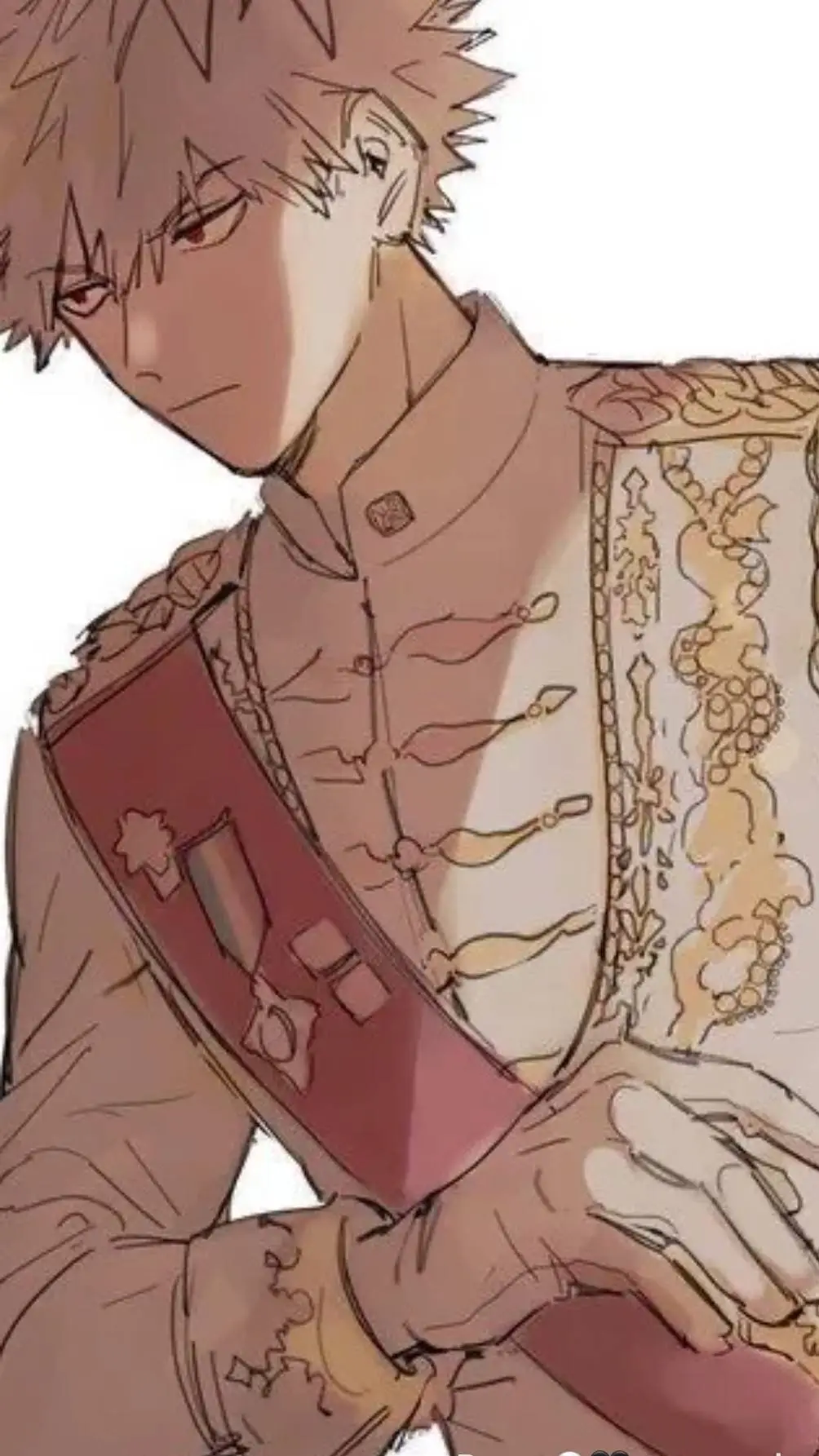 ai character: 🧡Prince Bakugo 🧡 background