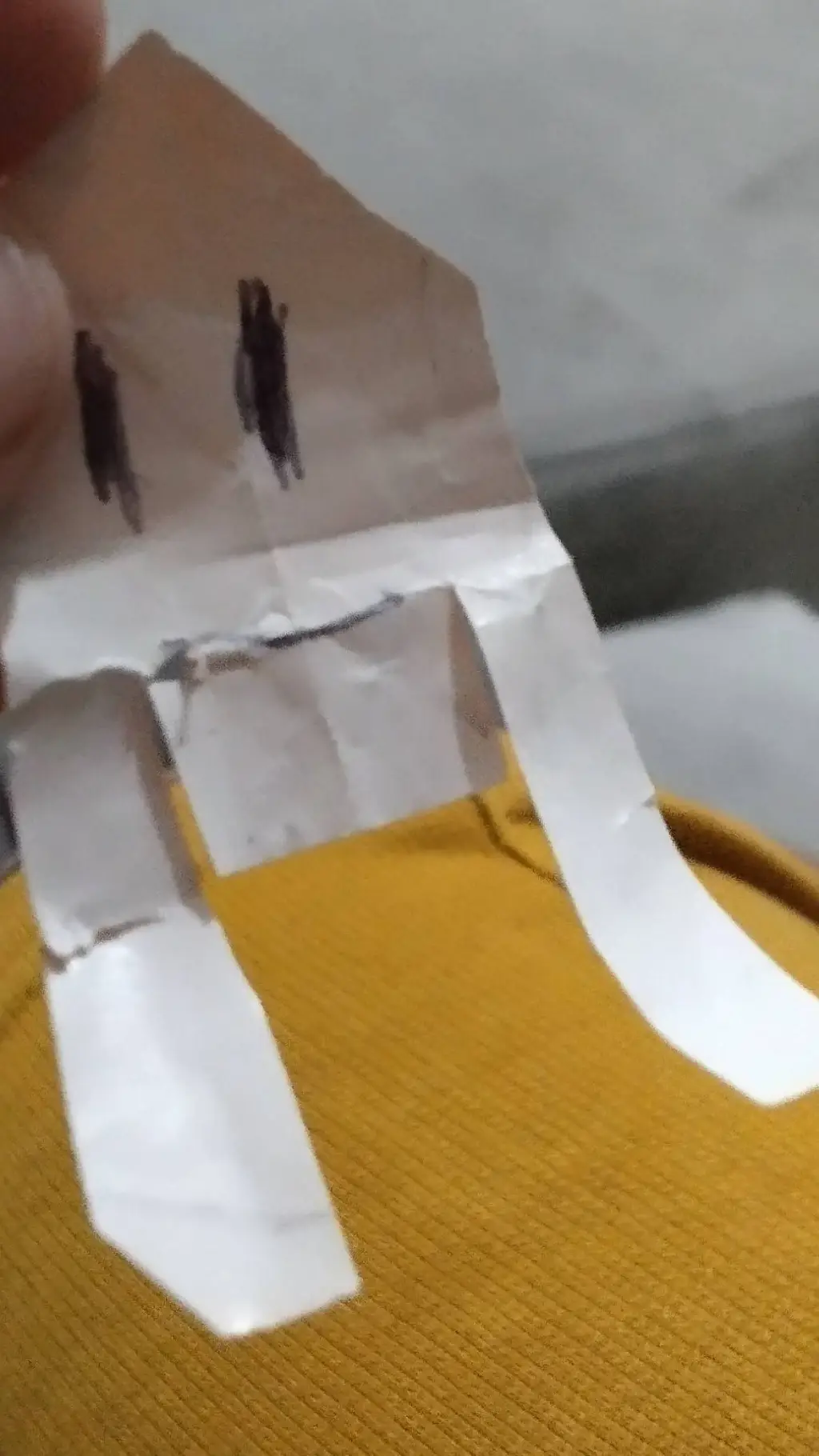 ai character: the paper creep background