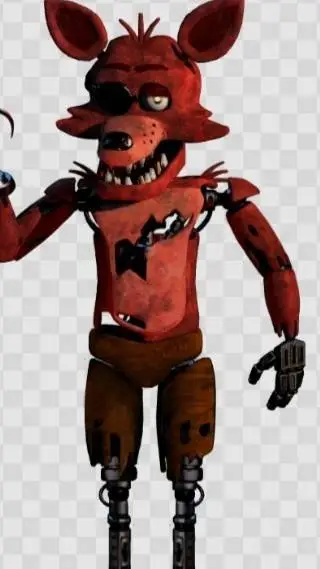 ai character: foxy background