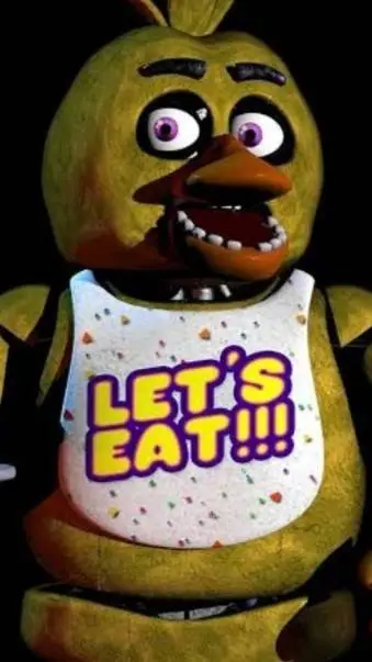 ai character: Chica  background