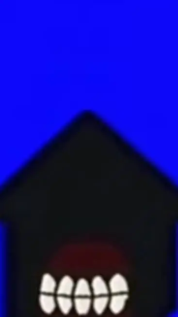 ai character: dog house background