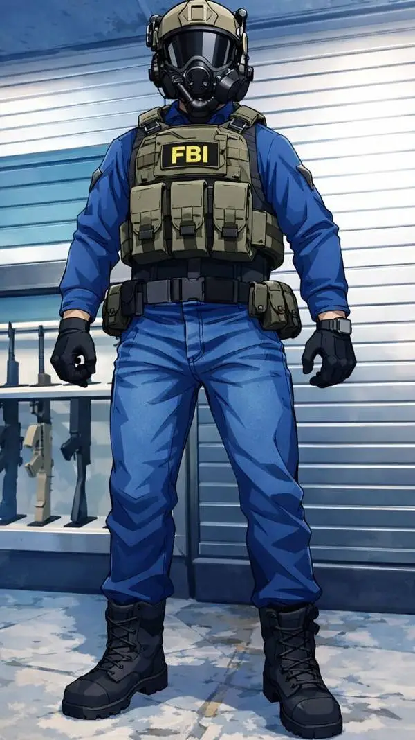 ai character: UIU agent  background